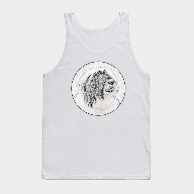 Bearded Collie Tank Top by Alpen Designs